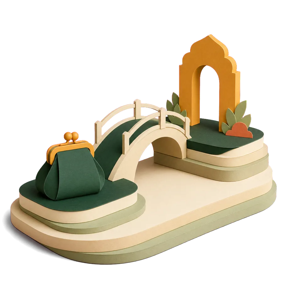A paper bridge from a coin purse to a mango gate, the gap years before the Age Pension for people aged 60 to 66